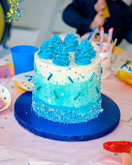 SPRINKLE CAKE AZUL