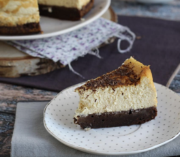 BROWNIE CHEESECAKE