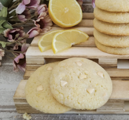 COOKIES DE LIMÓN Y CHOCOLATE BLANCO