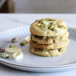 COOKIE DE PISTACHO Y CHOCOLATE BLANCO