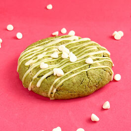 CRUMBLE COOKIE DE MATCHA Y CHOCOLATE BLANCO